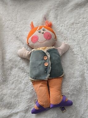040726 Playskool Dressy Bessy 1970 Vintage Teaching Doll Girl Hong Kong Female W